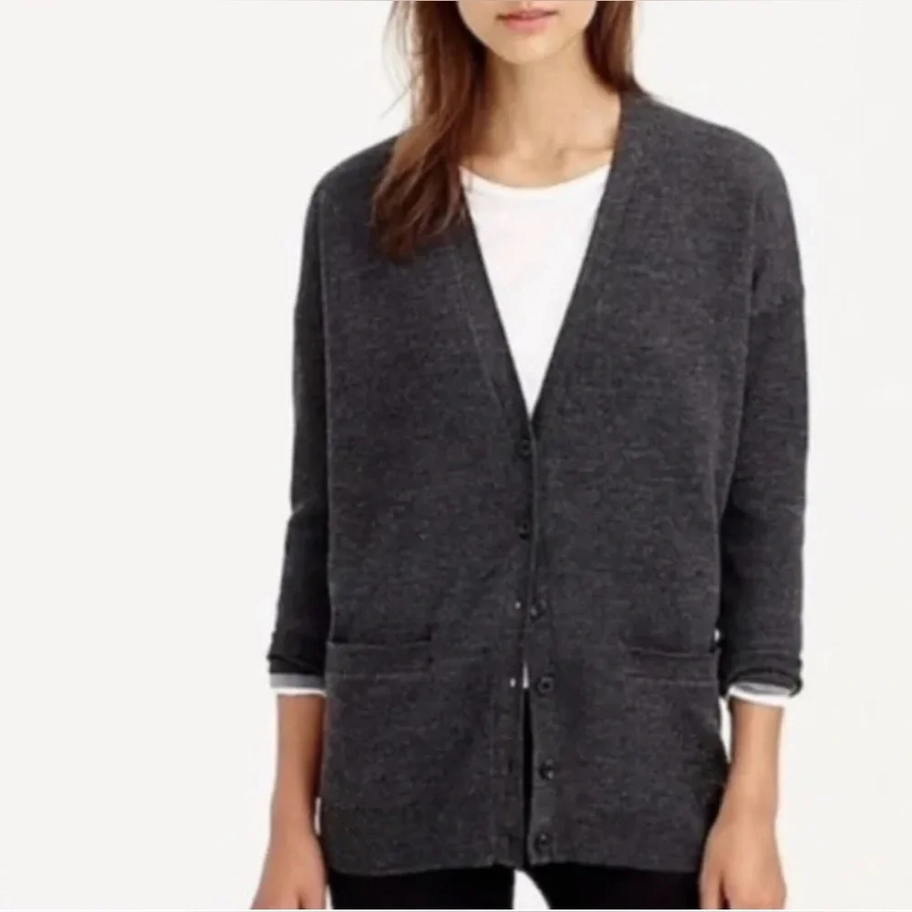 J. Crew Cardigan Gray